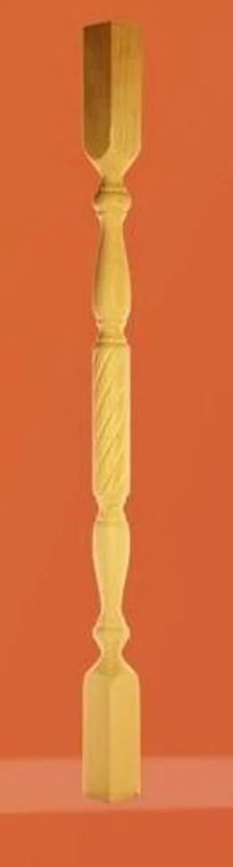 Балясина фрезерованная 50/50 900мм "Витая" №9 (сорт В)