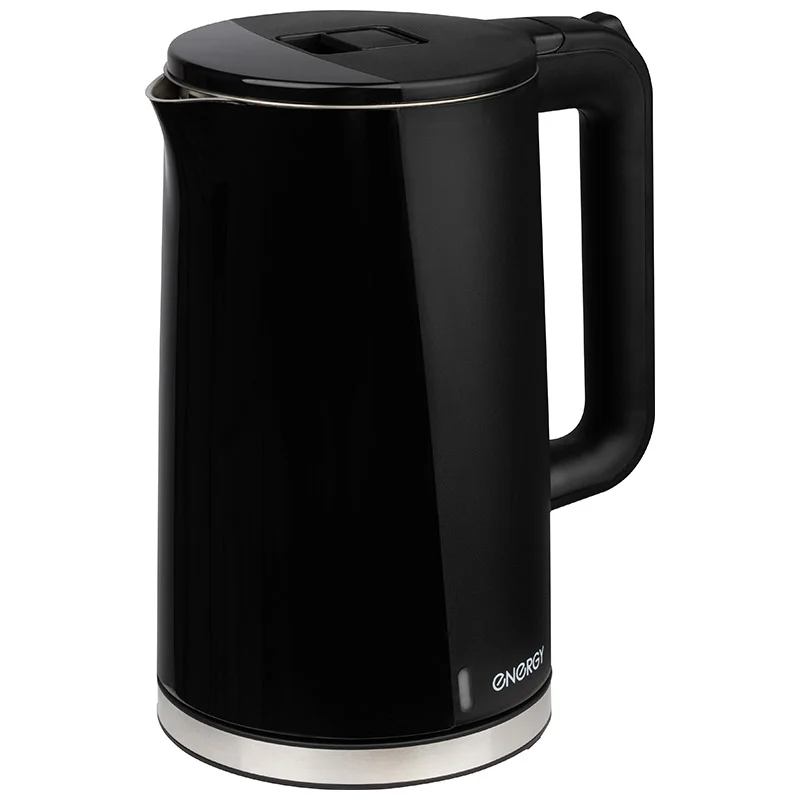 Чайник ENERGY E-208 (1,7 л) черный, двойной корпус Чайник ENERGY E-208 (1,7 л) черный, двойной корпус
