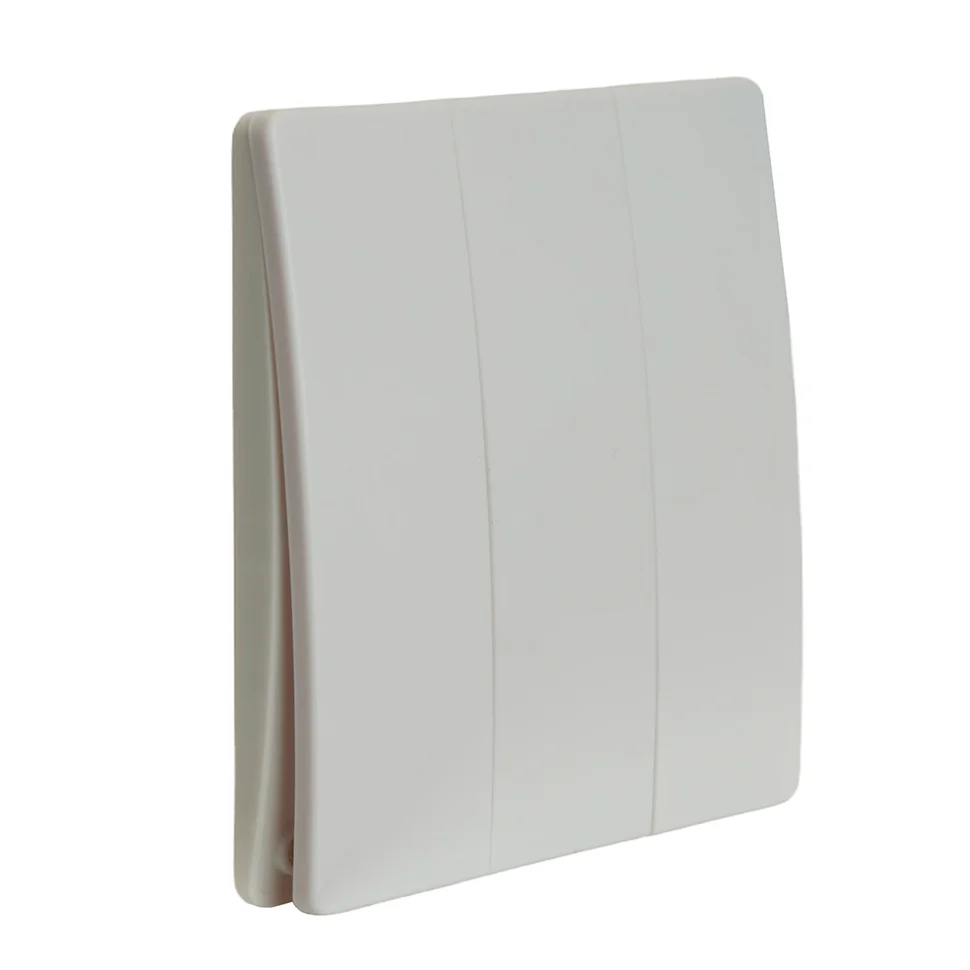 Выключатель трехклавишный дистанционного управления 7мВт, IP65,белый, TM93 Feron