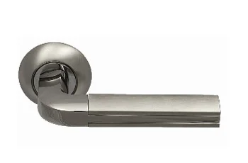 Ручка дверная ARCHIE SILLUR 96 S.CHROME/P.CHROME хром матовый/хром