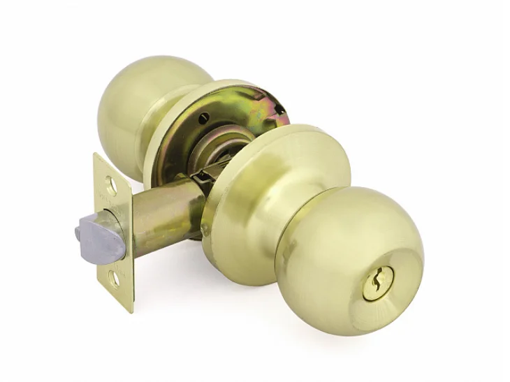 Ручка-защелка ключ/фиксатор ARSENAL 607 SB ET матовое золото