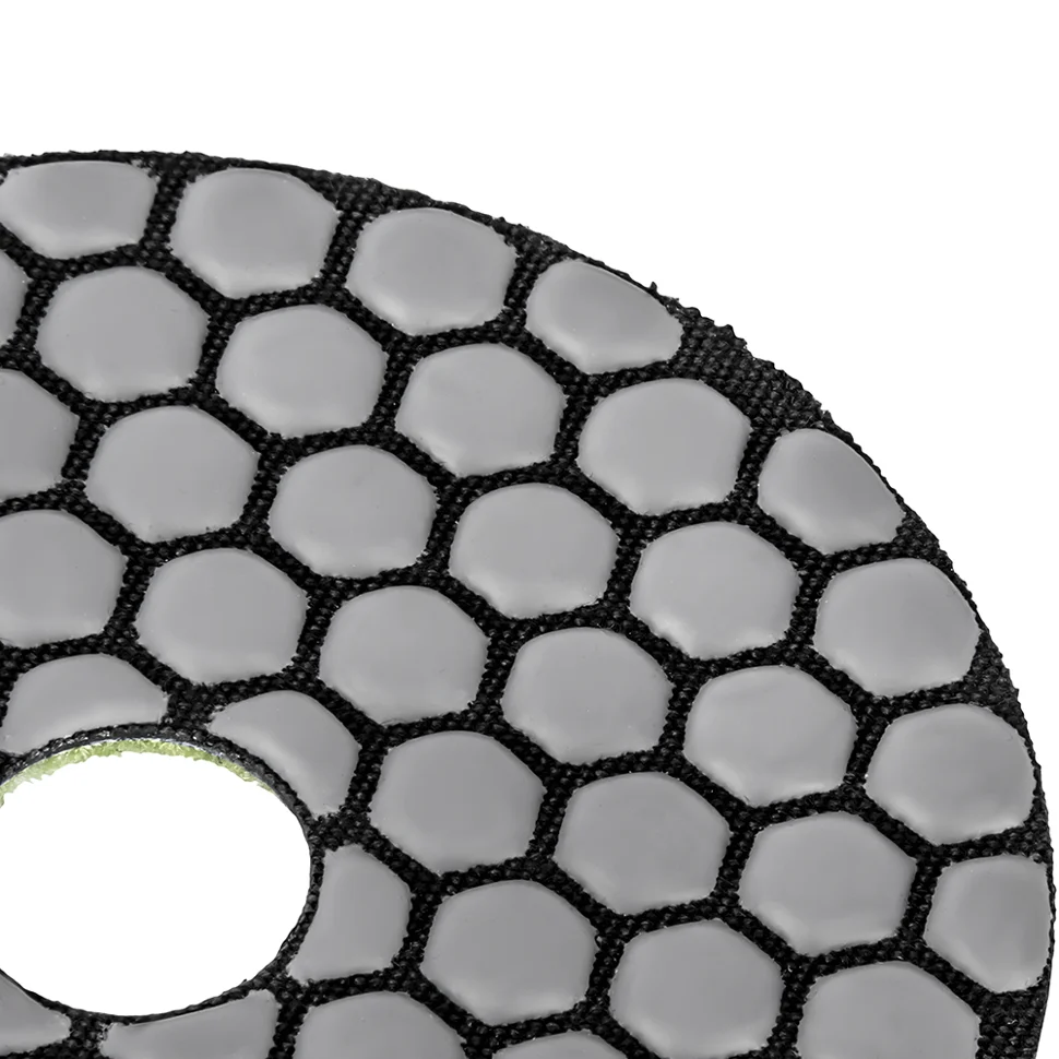 Круг алмазный гибкий шлифовальный ПРАКТИКА 100 мм для сухого шлифования, P 30 Круг алмазный гибкий шлифовальный ПРАКТИКА 100 мм для сухого шлифования, P 30