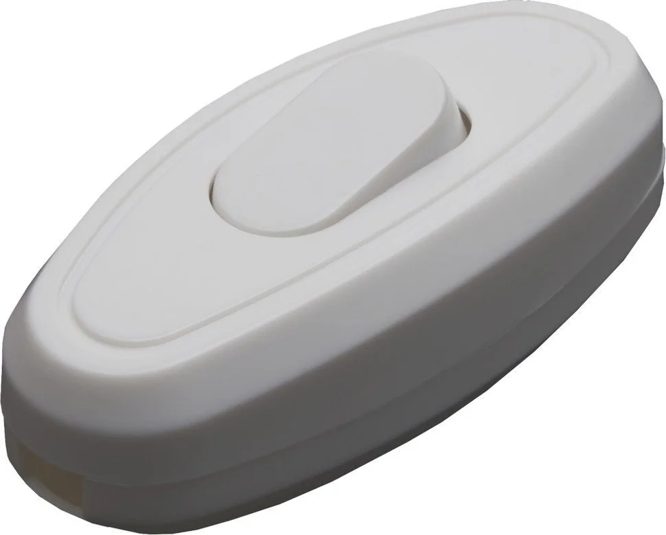 Переключатель на шнур Feron 250В, 10A, GLS10-01-20, белый