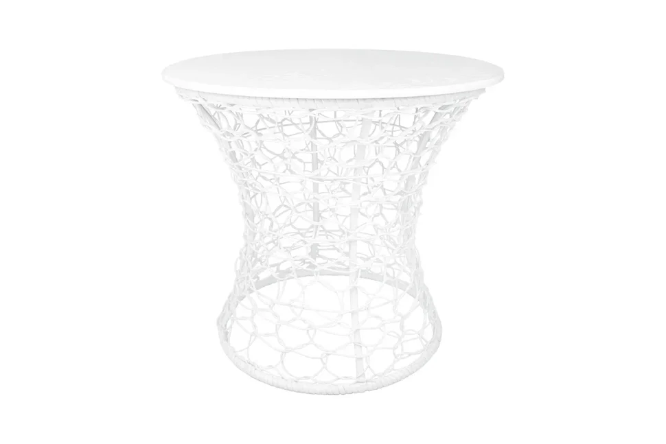 Стол Бонго Классика макси белый, диаметр 0,56 м