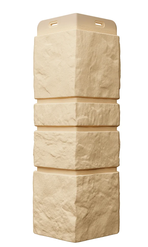 Угол наружный Docke Burg Standard, цвет кремовый 0,51 м