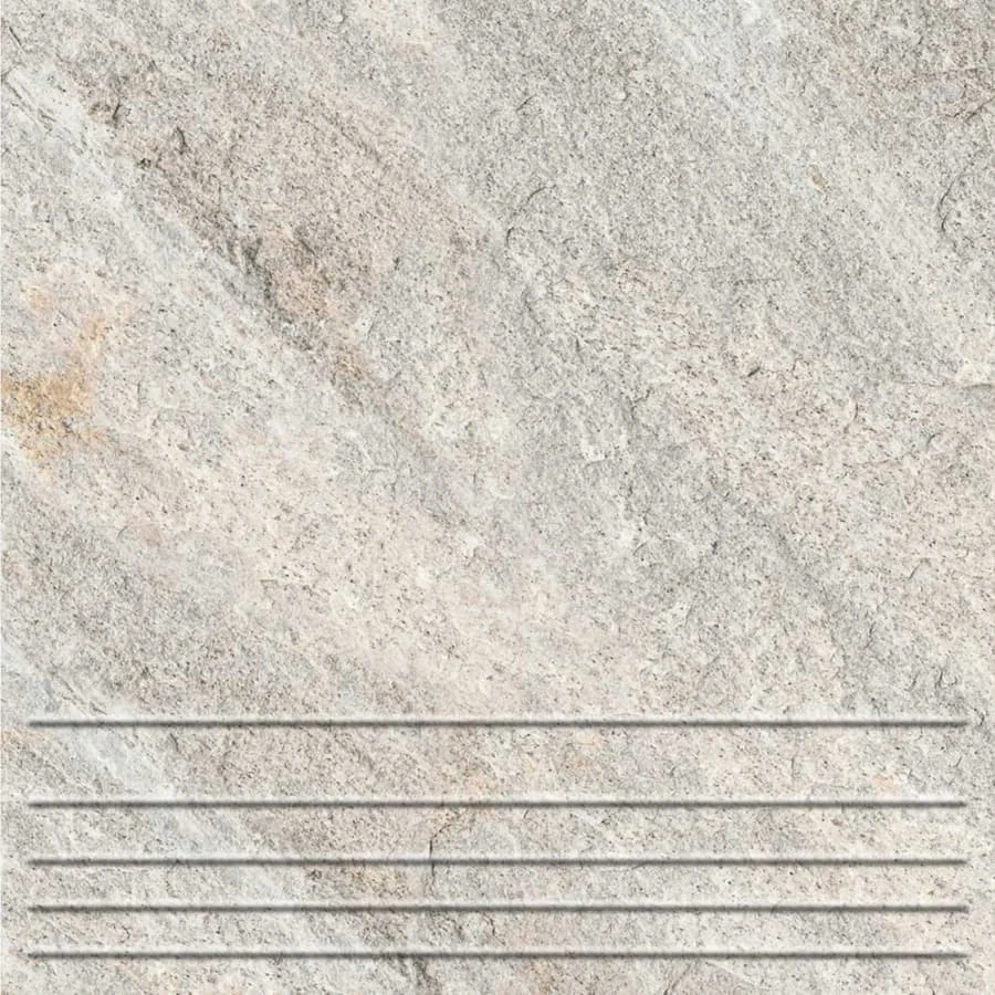 Плитка КЕРАМИН Базальт 7 ступени серый 298*298*7