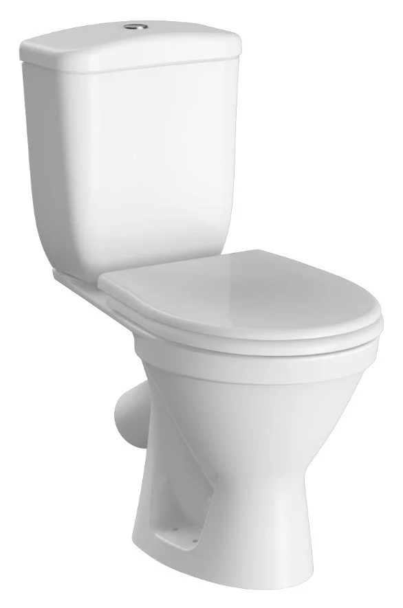 Унитаз-компакт Vitra Norm Blanc с сиденьем термопласт микролифт, механизм смыва 3/6 л, выпуск под углом 45&#176;
