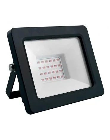Прожектор светодиодный 30Вт красный 220-230V IP65 110*90*30 мм черный Китай Feron, LL-903