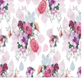 Клеенка ПВХ Флер на тканевой основе 1,4х20м 81683