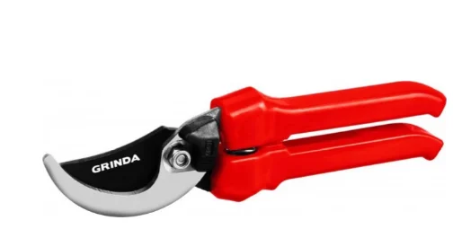 Секатор 200мм GRINDA G-33 с пластиковыми рукоятками, плоскостной