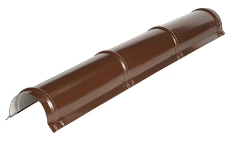Конёк полукруглый Valori **, 0,5мм, L = 2 м, МП