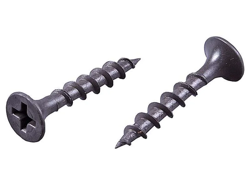 Саморезы пот/г гипс-дерево (крупная резьба) 3,5x45 оксид (уп 100шт) пакет
