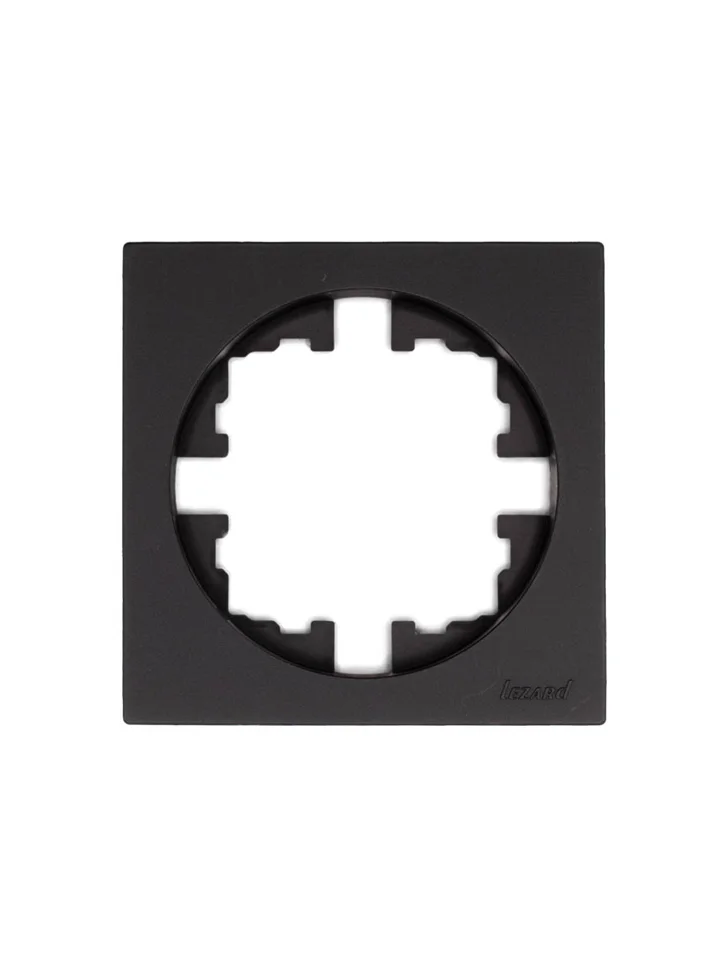 Рамка одноместная Lezard OSEN чёрный бархат