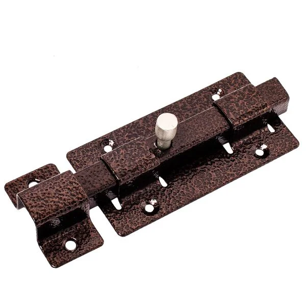 Засов дверной квадратный КИРОВ СЕКРЕТ ЗД-06 антик медь Засов дверной квадратный КИРОВ СЕКРЕТ ЗД-06 антик медь