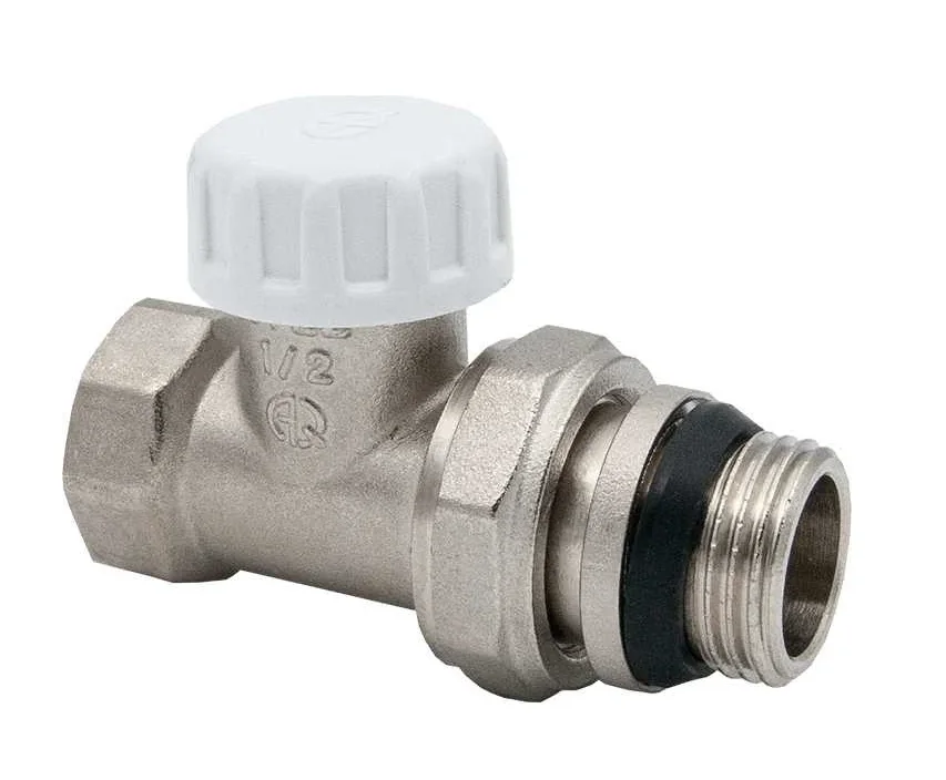 Клапан настроечный для радиатора с уплотнением прямой вн-нар 3/4" (AQualink 80/10)