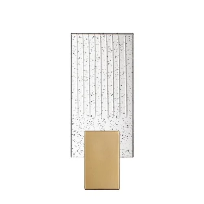 Бра 4362/5WL HIGHTECH ODL23 241 матовое золото/металл/стекло IP20 LED 5W 218Лм 3000K RICCI