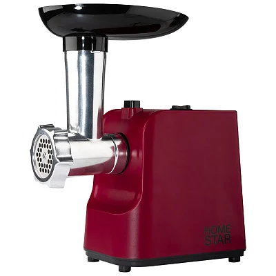 Мясорубка HomeStar HS-2033, красная