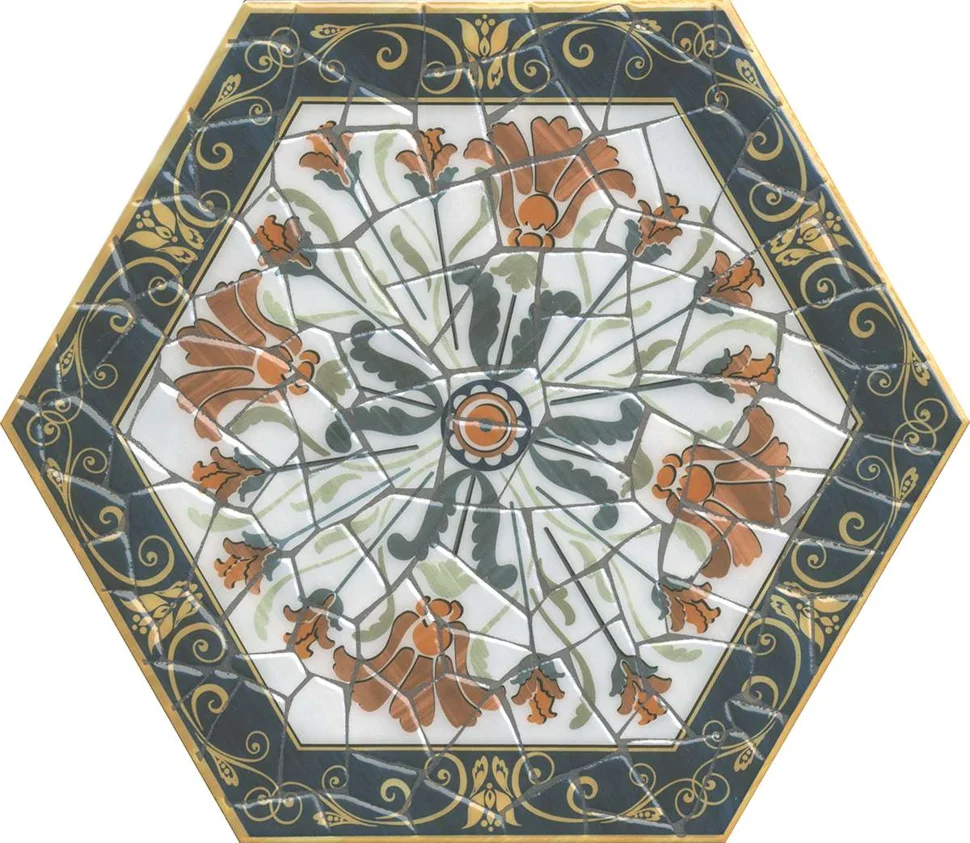 Декор KERAMA MARAZZI Парк Гуэля лаппатированный 29x33,4x0,8 арт.HGD&#92;A381&#92;SG2700L