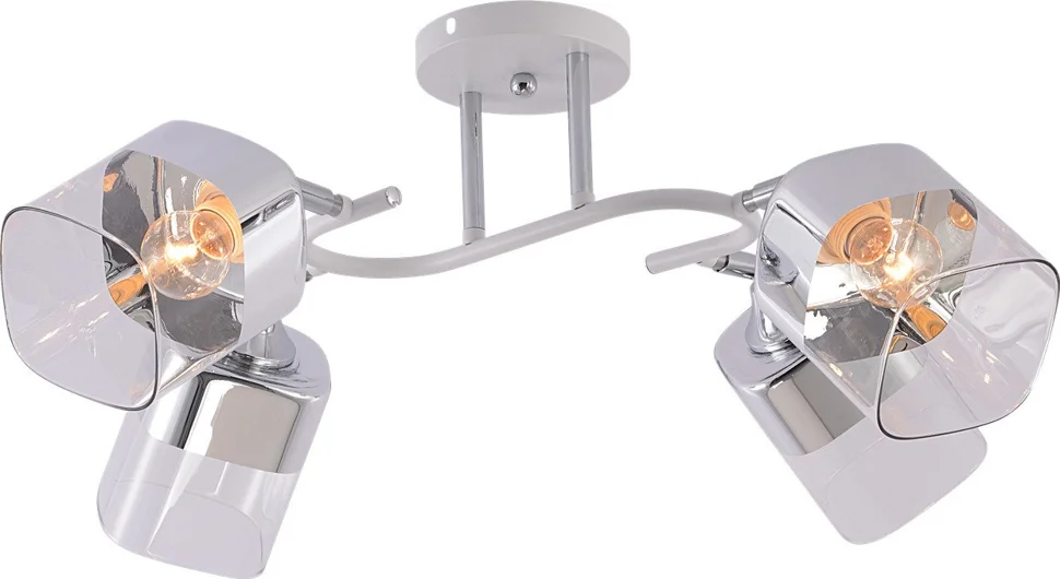 Люстра Repollo 4085-4 WH+CR