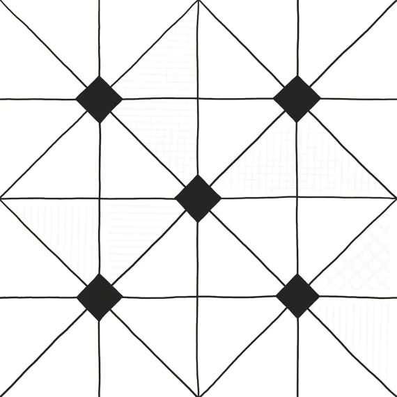 Керамогранит LASSELSBERGER Домино геометрия 300*300