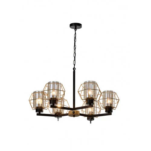 Люстра Rivoli Gabriele 5025-206 6 х Е27 40 Вт лофт - кантри