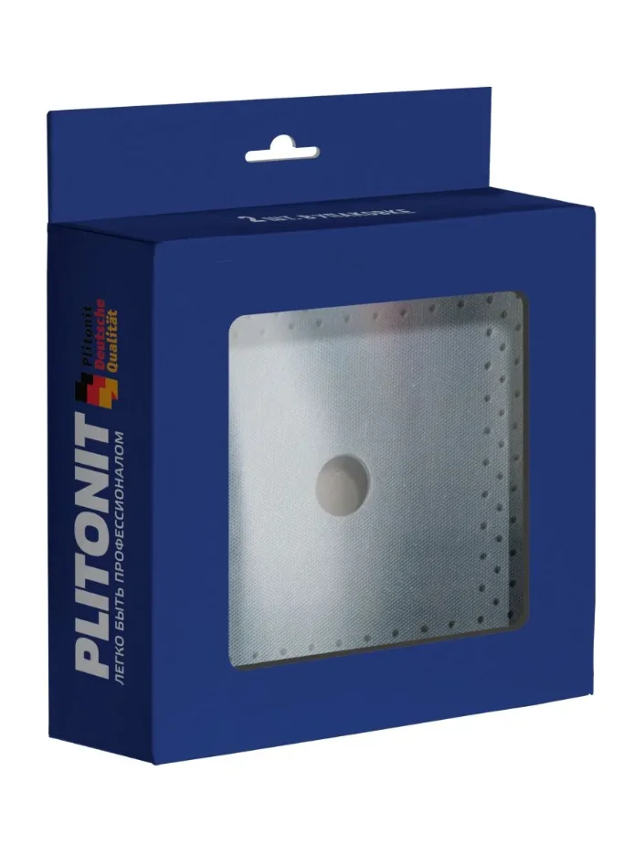 Манжета гидроизоляционная настенная PLITONIT 120х120 мм (комплект 2 шт) Манжета гидроизоляционная настенная PLITONIT 120х120 мм (комплект 2 шт)