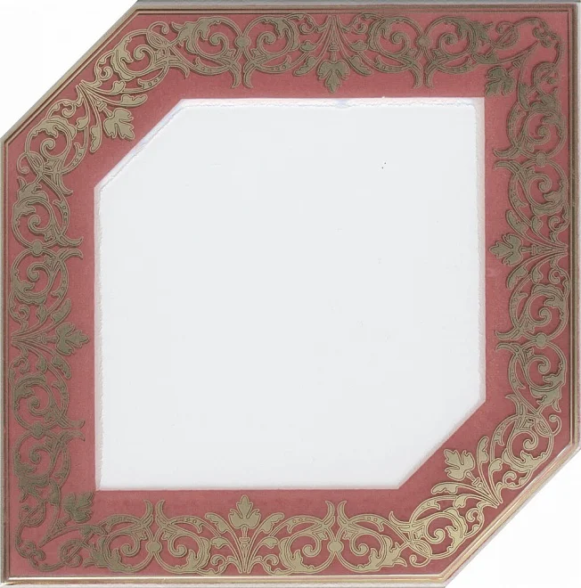 Плитка KERAMA MARAZZI Клемансо декор розовый 15x15x6,9 арт. HGD&#92;B250&#92;18000