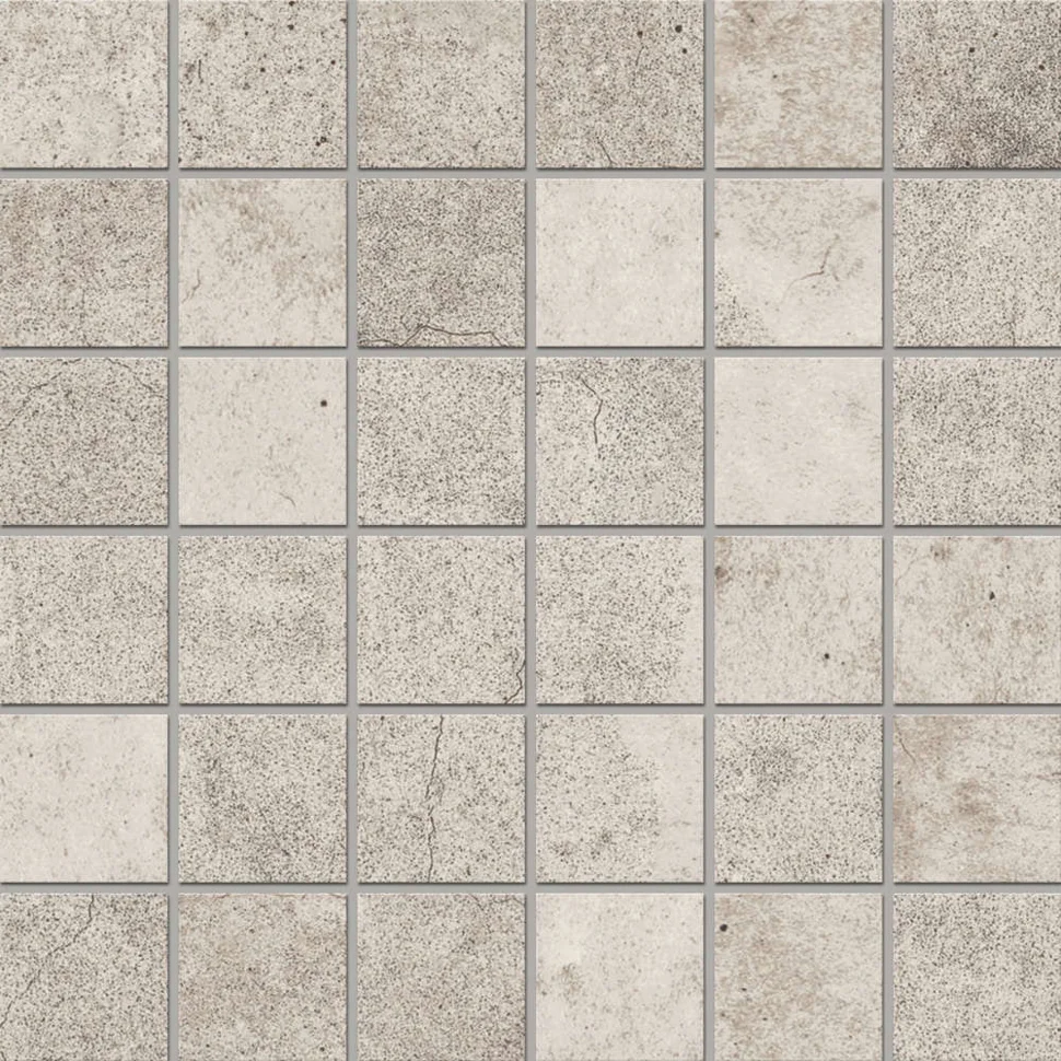 Мозайка ESTIMA EE 01 неполированный 30*30*8 мм (5мм*5мм) Light Grey