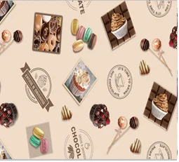 Клеенка ПВХ АМАРАНТ на нетканой основе 1,37х20м 6788A