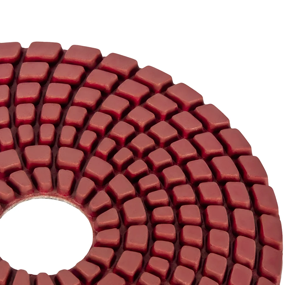 Круг алмазный гибкий шлифовальный ПРАКТИКА 100 мм для мокрого шлифования, P 600