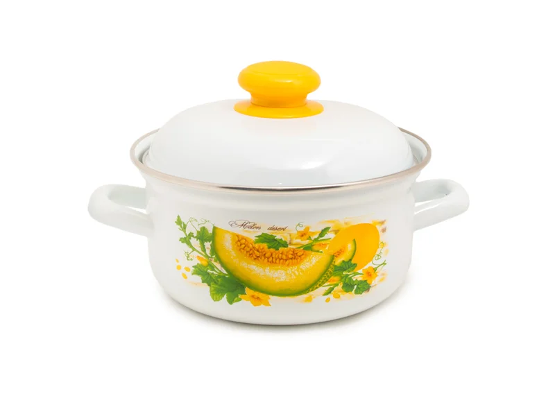 Кастрюля Лысьва 1508АП2/4 1.5л с декором