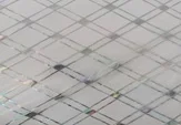 Термопленка 0,8x20м, толщина 0,65мм, серебро/белый фон, Dekorelle 226-SW