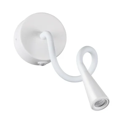 Бра 4255/3WL HIGHTECH ODL21 287 белый/металл выкл на базе IP20 LED 3W 270Лм 3000K ODDS