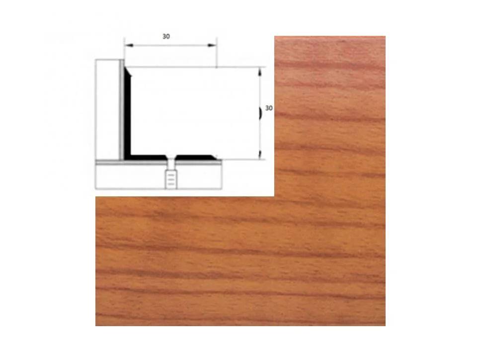 Порог АПУ 008 алюминиевый 1800*30*30 мм угловой внутренний (12 сосна) Порог АПУ 008 алюминиевый 1800*30*30 мм угловой внутренний (12 сосна)