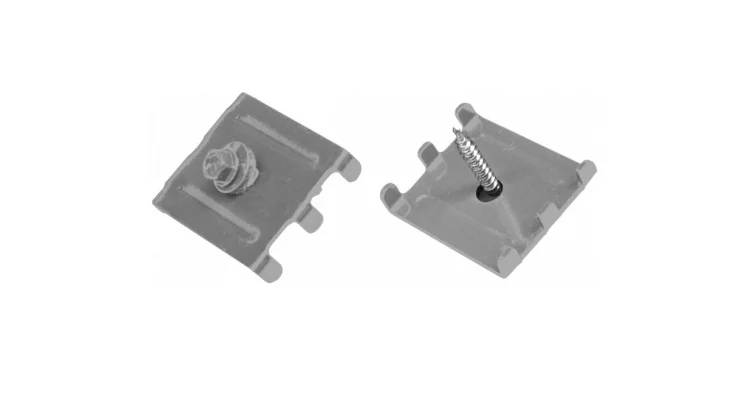 Крепление скоба (саморез 5,5*32), Zn