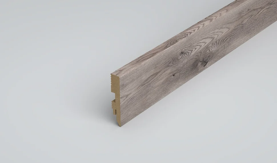 Плинтус шпонированный CLASSEN Prestige Дуб Ашингтон80х16x2400мм, арт.2223842