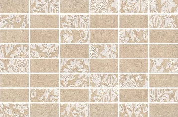 Плитка KERAMA MARAZZI Золотой пляж Декор темный беж мозаичный 20х30х6,9 арт.MM8263