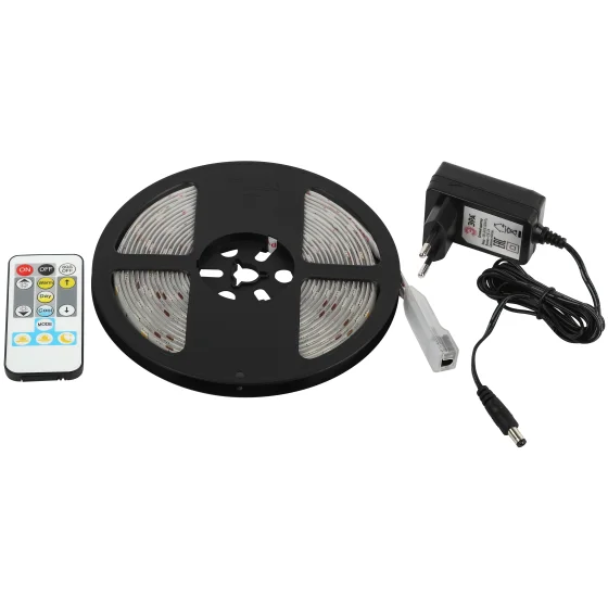 Комплект светодиодной ленты с регулируемой цветовой температурой ЭРА 5025kit 4.5-30-12-3000K/6500K-IP65 Комплект светодиодной ленты с регулируемой цветовой температурой ЭРА 5025kit 4.5-30-12-3000K/6500K-IP65