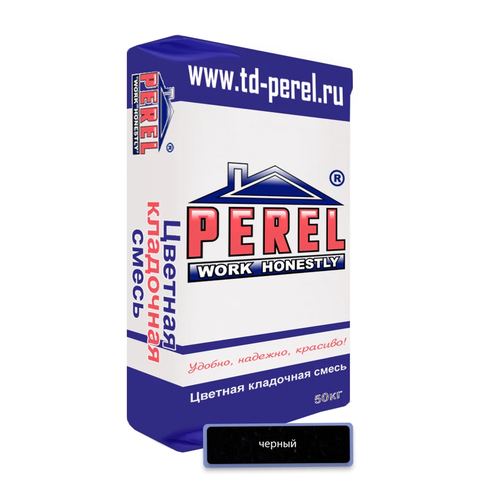 Смесь кладочная Perel SL 0065 Черная 50 кг