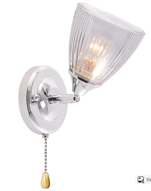 Бра Rivoli Francheska 9179-401 настенный 1 х Е27 60 Вт модерн с выключателем