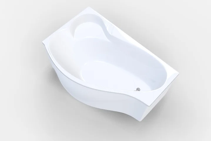 Ванна 1МАРКА "GRACIA" 150*90 L (с фронт.экраном), с рамой