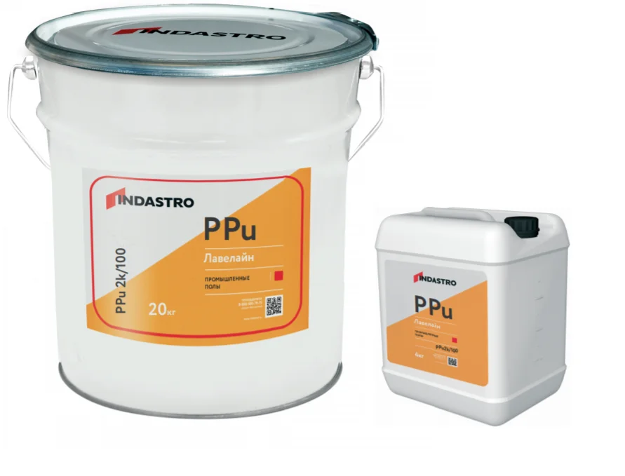 Шпатлевка полиуретановая ИНДАСТРО Левелайн PPu 2k/100 Компонент А 20 кг