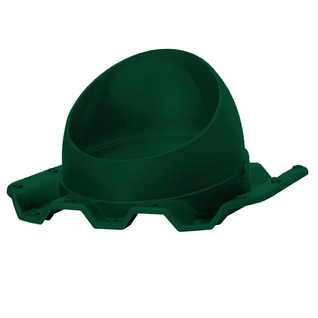 Элемент проходной KROVENT Base-VT Prof 21 125/150 зеленый (только для профнастила С21)