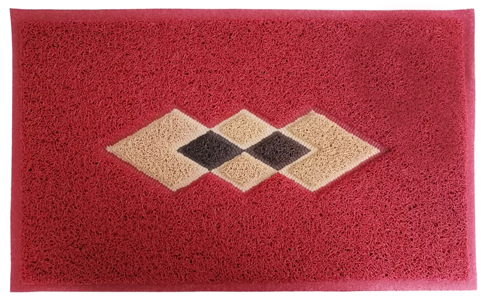 Коврик придверный "Spongy" Ромбы 45х75 см, SunStep