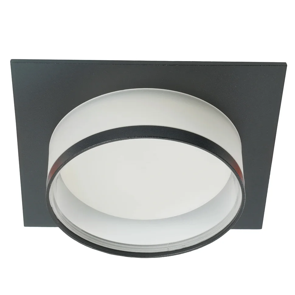 Светильник точечный Feron DL501 15W 230V GX53, черный квадрат без лампы