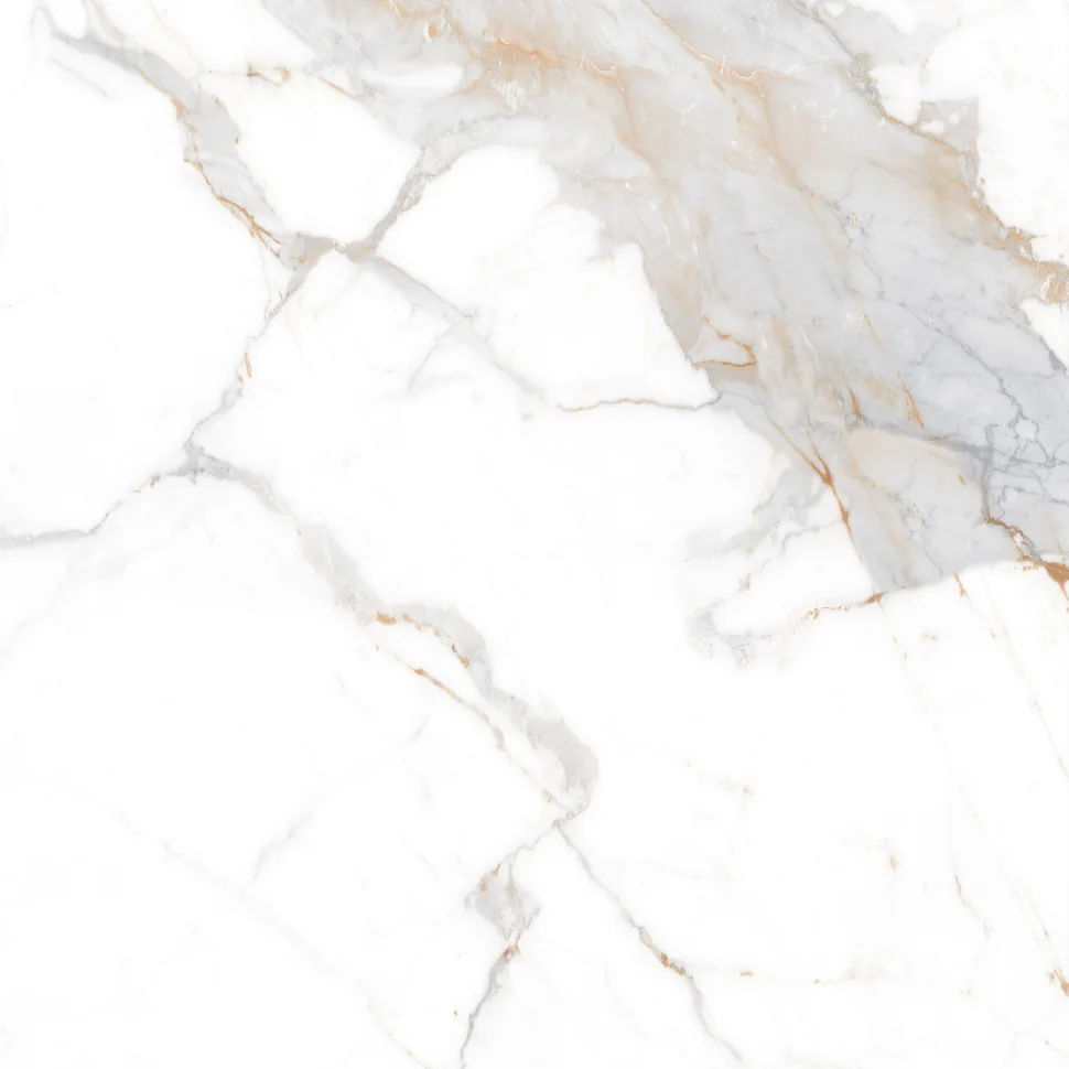 Керамогранит GLOBAL TILE Calacatta Imperial белый полированный 60x60 арт.GT60606103PR