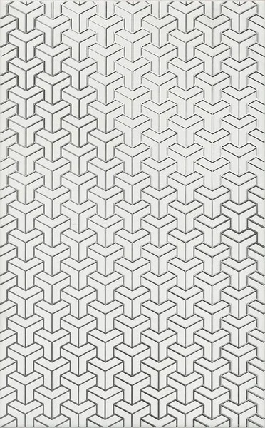 Плитка KERAMA MARAZZI Ломбардиа белый декор 25x40x8 арт.HGD/A371/6397