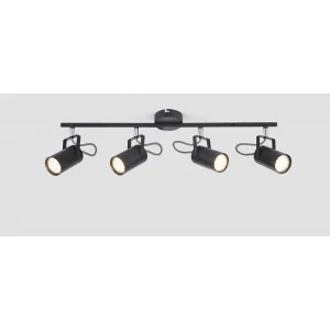 Светильник СПОТЫ 7011-704 Rivoli Mobile W4 BK 4xGU10