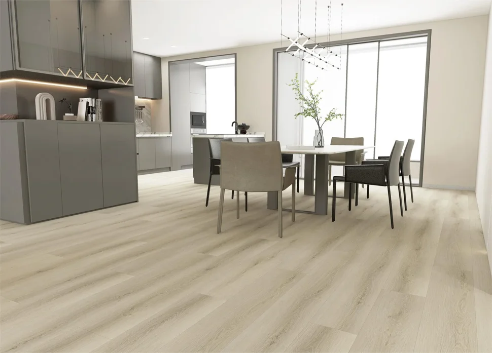 Ламинат композитный RESPECT FLOOR 8309 Дуб Арктик 1220*184*4 с подложкой 1 мм