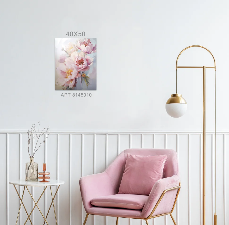 Картина интерьерная VS на стекле Peonia 40*50 арт.8145010
